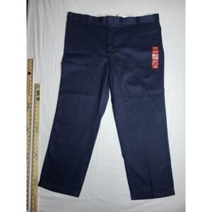 Dickies 874 Original Fit Flex Work Pants Men’s Size 50x32 Navy New With Tags